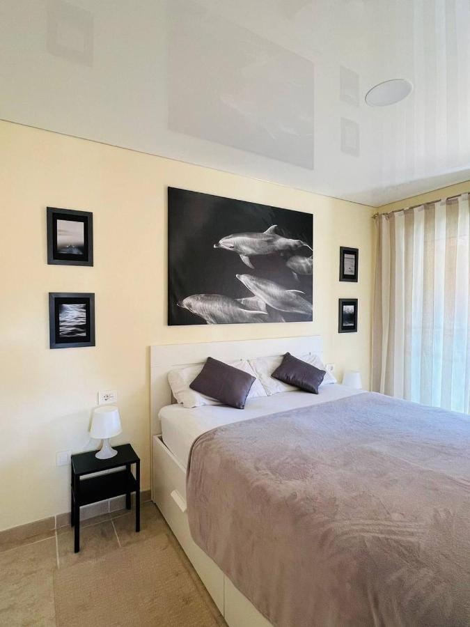 Cozy Beachfront Flat With Pool & Panoramic Sea View Terrace Apartment Пуерто де Сантяго Екстериор снимка